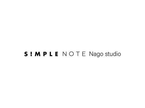 SIMPLE NOTE Nago studio